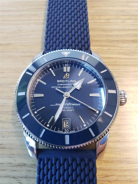 breitling superocean heritage 2 blue|breitling superocean heritage sale.